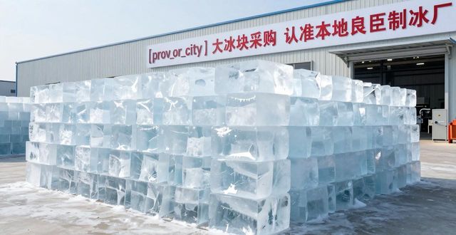 金牛区大冰块采购 认准本地良臣制冰厂