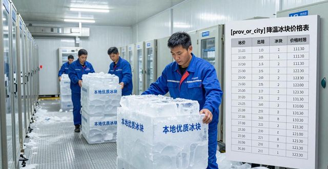 金牛区降温冰块多少钱一吨？本地制冰厂报价来了